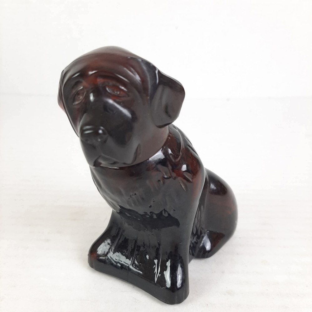 🛍Avon "Old Faithful" colognebottle from 1972 shaped like a St. Bernard dog